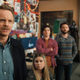 David Hornsby, Jessie Ennis, Austin Zajur, Ben Stillwell, and Danny Pudi